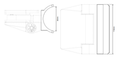 Polaris square or round post plates 125 series - SS2205